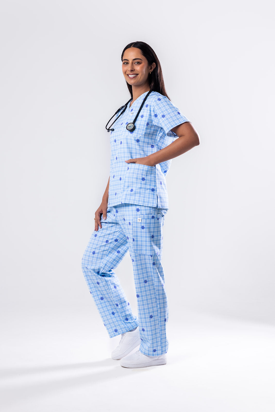 Bella Bloom Scrub Set