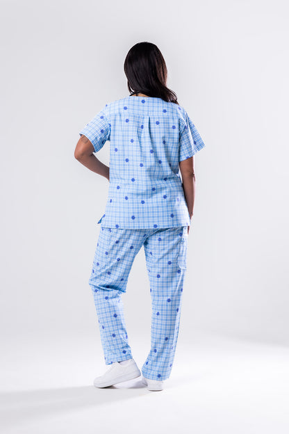 Bella Bloom Scrub Set