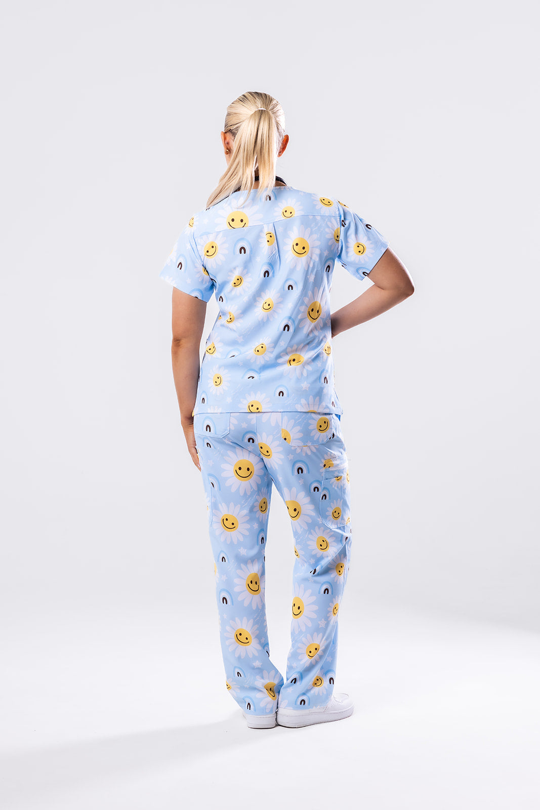 Happy Flower Scrub Set