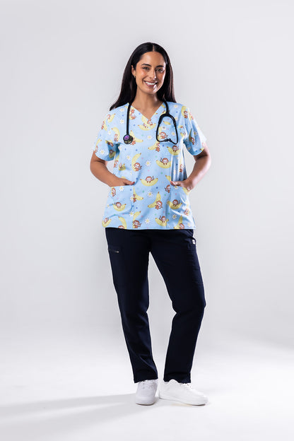 Cheeky Milo Scrub Top