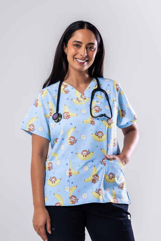 Cheeky Milo Scrub Top