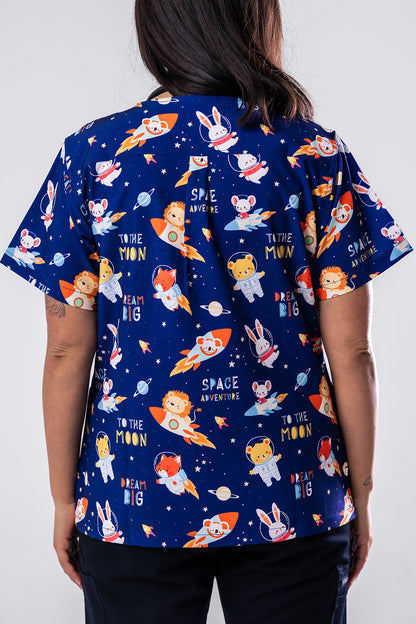 Cosmo Crew Scrub Top