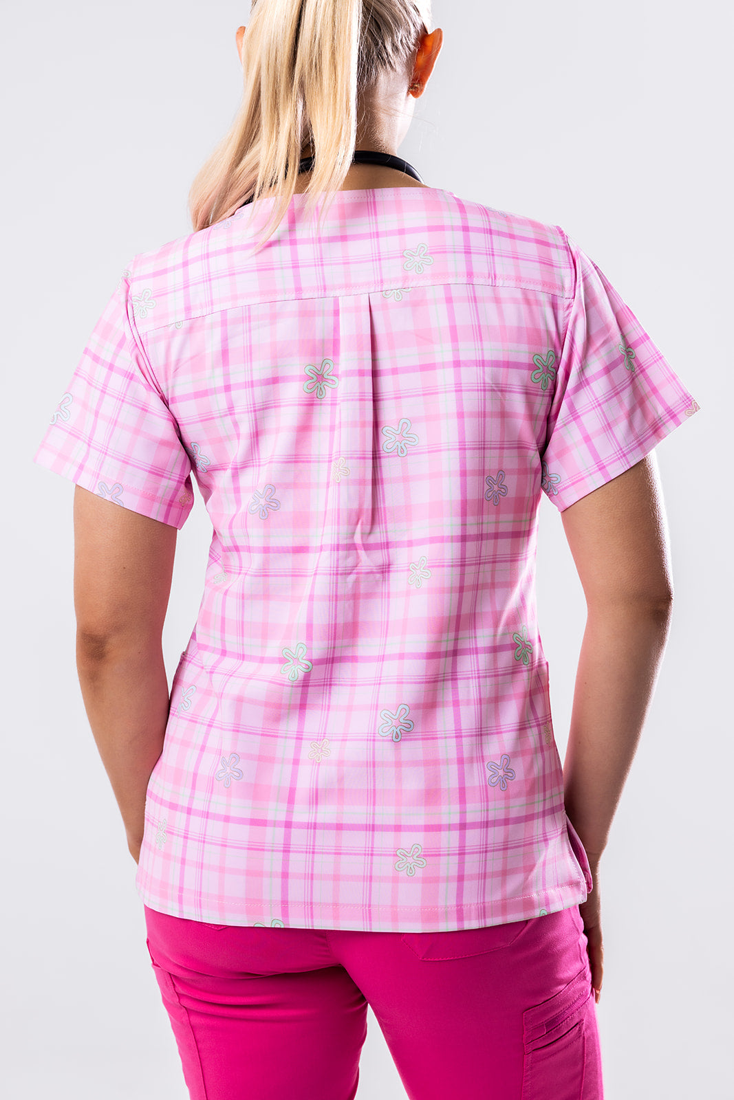 Millie Bloom Scrub Top