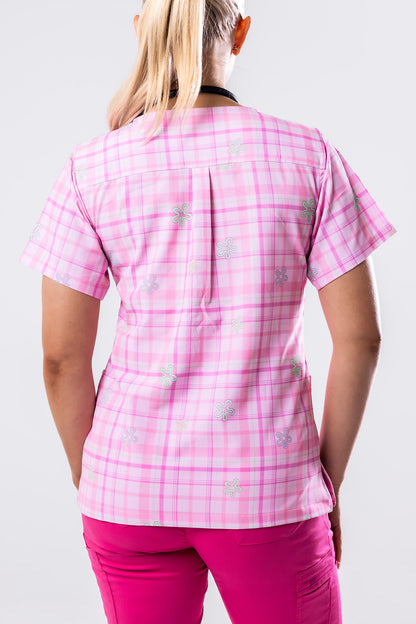 Millie Bloom Scrub Top