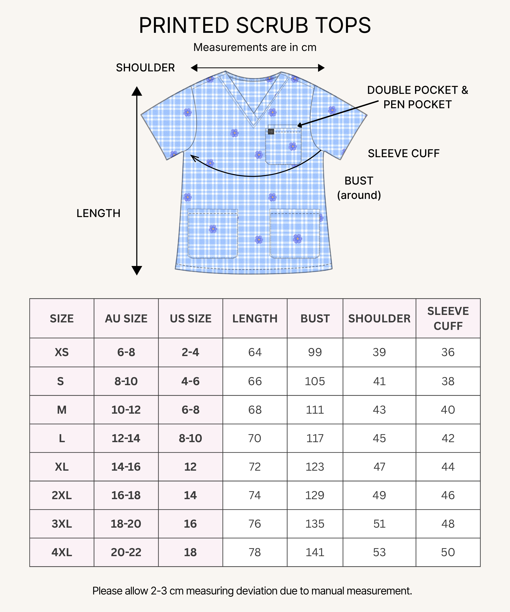 Size guide