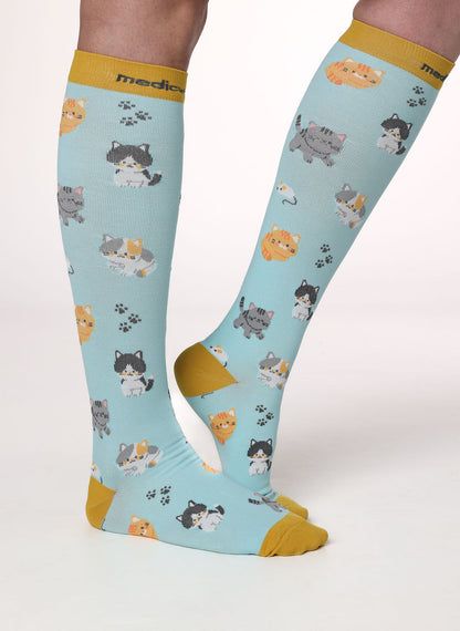Meowy Compression Socks