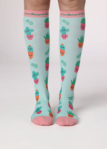 Cactus Patch Compression Socks