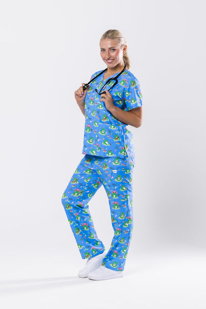 Whimsical Toad Scrub Set