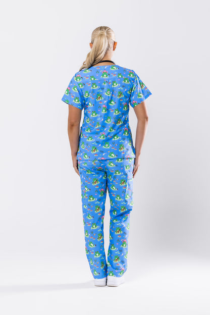 Whimsical Toad Scrub Set