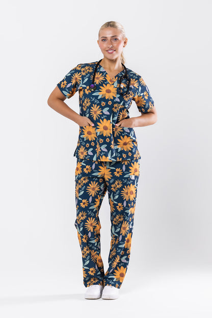 Sunflowers Scrub Set