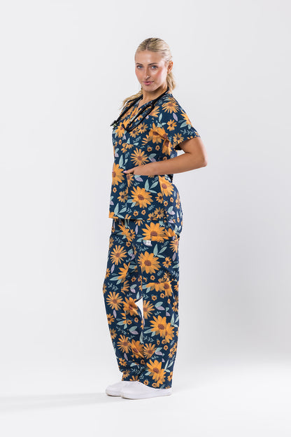 Sunflowers Scrub Set