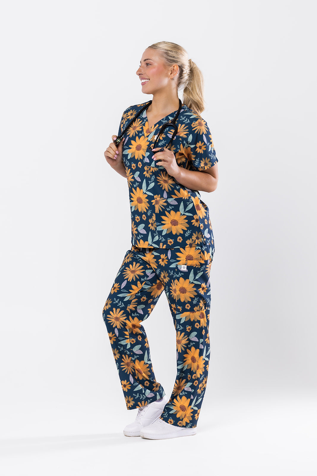 Sunflowers Scrub Set
