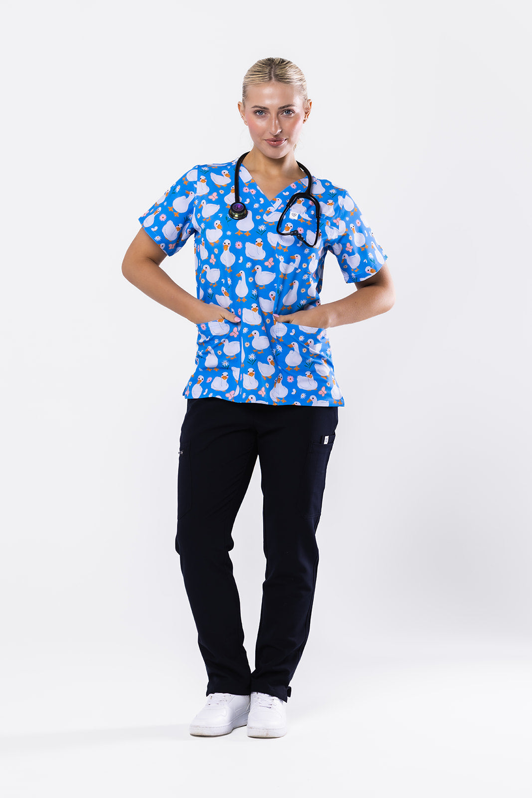 Waddle Ducks Scrub Top