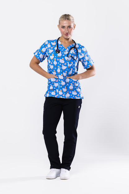 Waddle Ducks Scrub Top