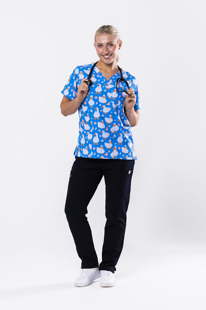 Waddle Ducks Scrub Top