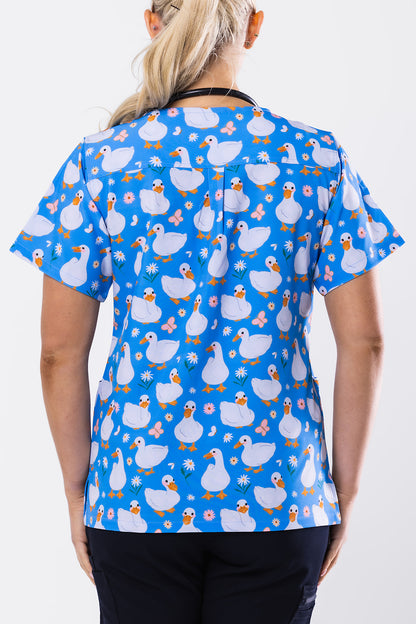 Waddle Ducks Scrub Top