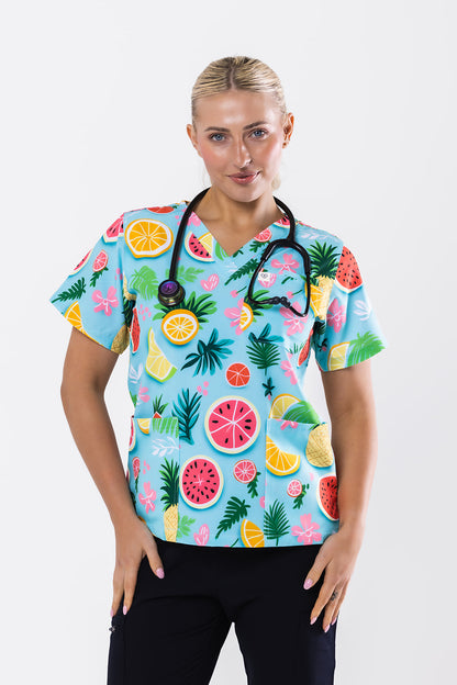 Tutti Frutti Scrub Top