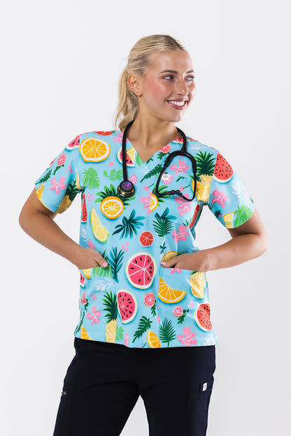 Tutti Frutti Scrub Top